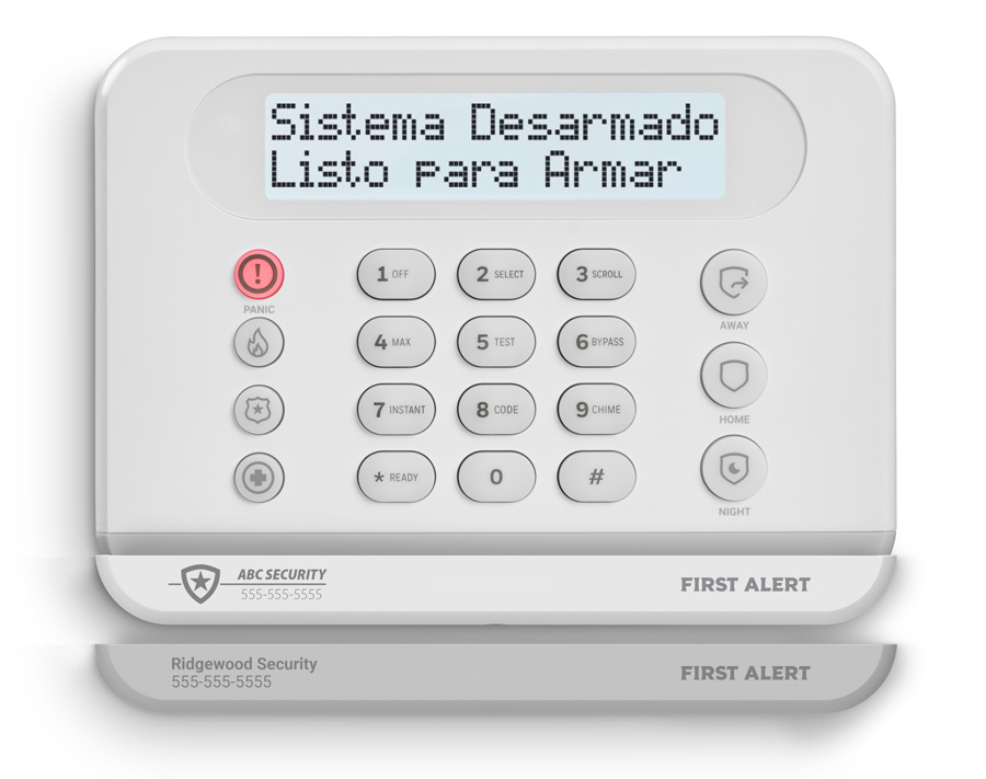 imagen-teclado-horizontal-cableado-VISTA-H3-Hybrid-resideo